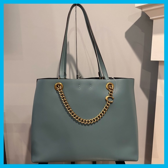 NWOT Coach Signature Chain Central Tote ✨PERFECT CONDITION✨ - Picture 5 of 8